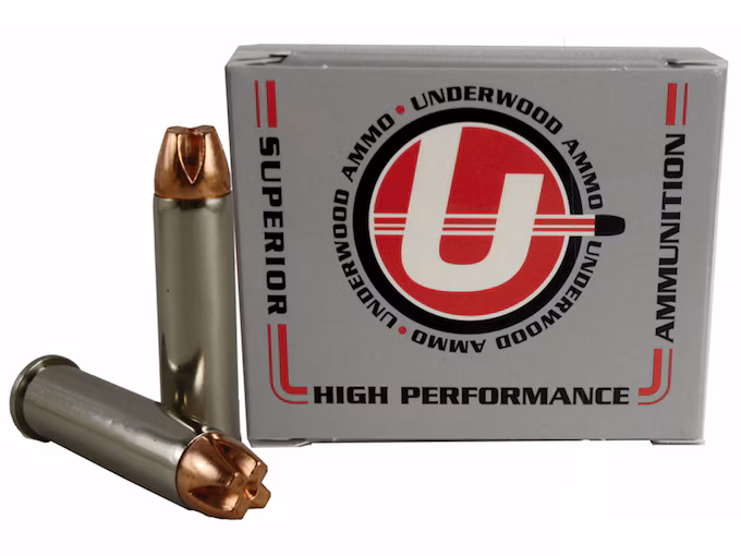 Underwood 357 Magnum Ammo 140 Grain Lehigh Xtreme Penetrator Fluted Lead Free