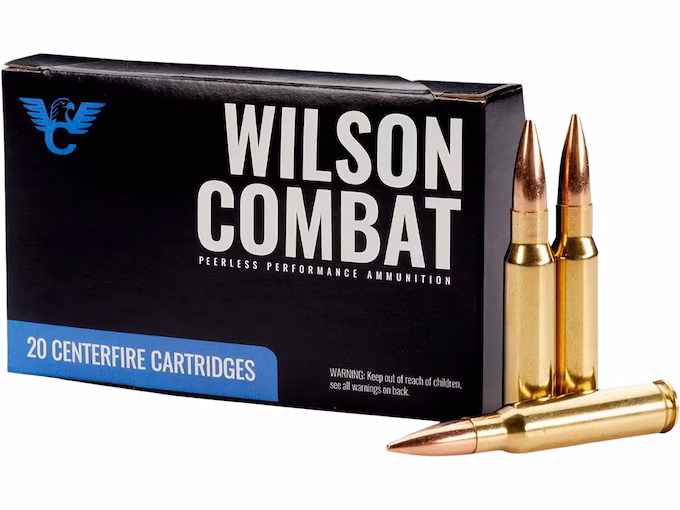 Wilson Combat 308 Winchester Ammo 168 Grain Sierra Box of 20
